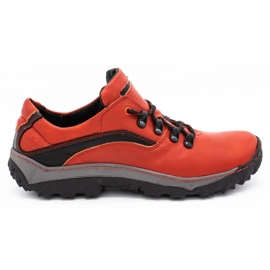 KENT Scarpe da trekking da uomo 268K rosse rosso