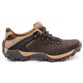 KENT Scarpe trekking uomo 116 testa di moro marrone