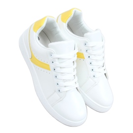 Sneakers da donna bianche 999-52 Gialle bianco giallo
