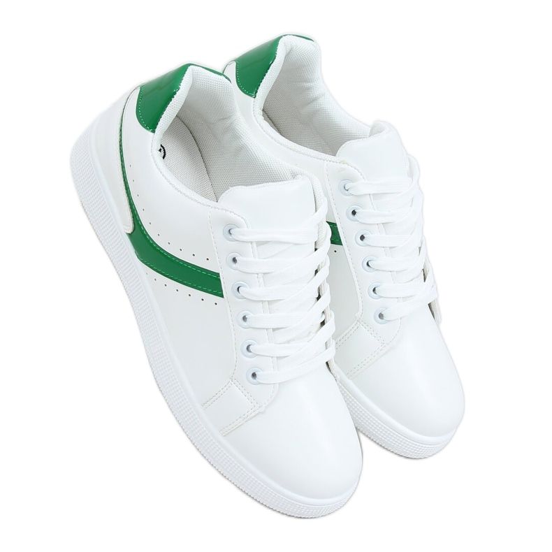 Sneakers da donna bianche 999-52 Verde bianca