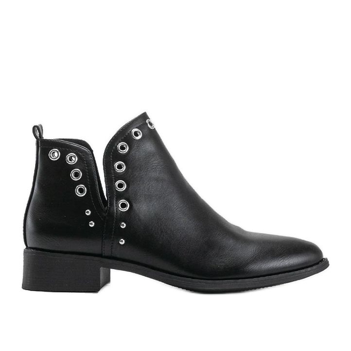 Stivali slip-on neri da donna Brielle nero