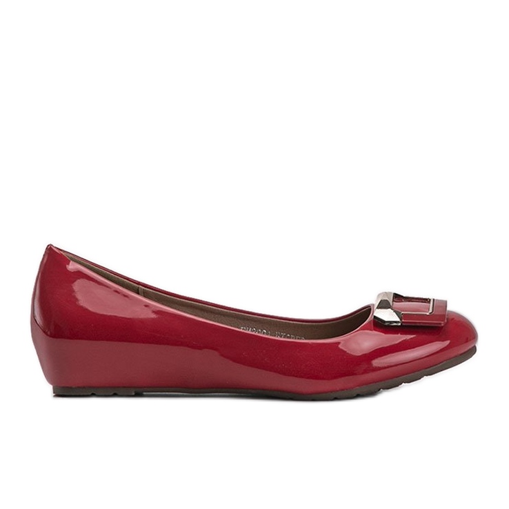 Ballerine Lillie laccate rosse rosso