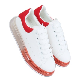 Sneakers Ombre N03 BIANCO / ROSSO