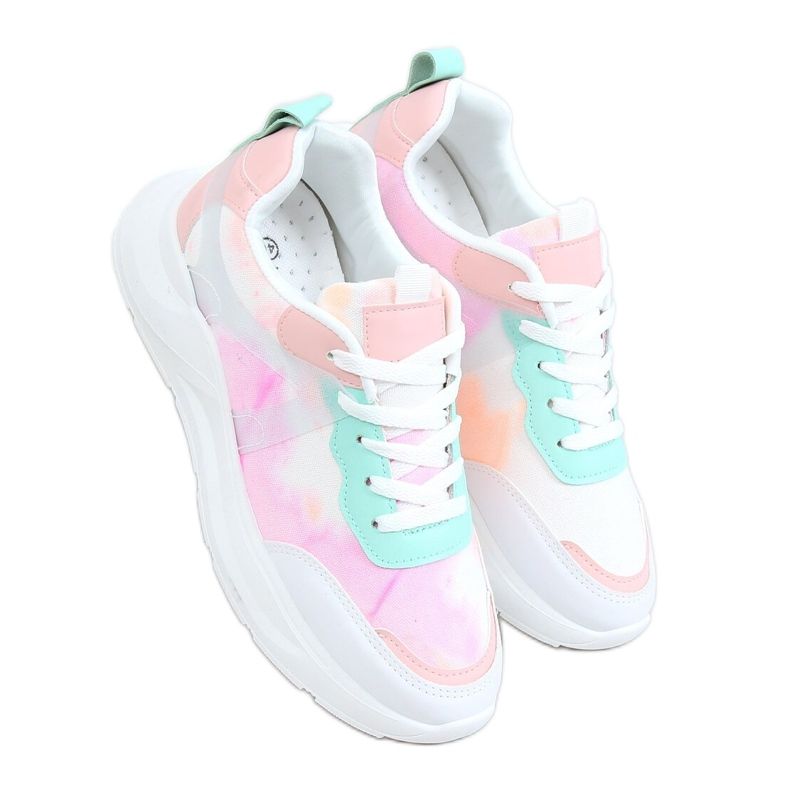 Scarpe sportive colorate 6139 arancioni multicolore