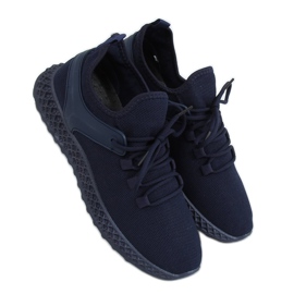 JH-09 Scarpe sportive calzino blu navy navy