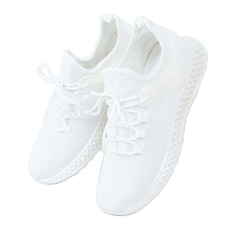 Calze sportive bianche JH-09 White bianca