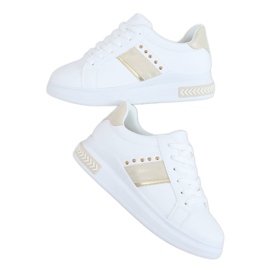 Sneakers da donna bianche LA129P Beige bianco