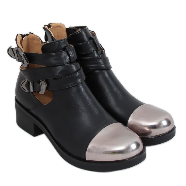 Black 9100 Stivali dal taglio nero