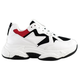 Fashion Scarpe da ginnastica comode bianco multicolore