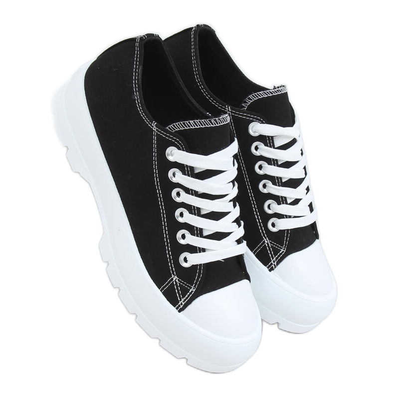 Sneakers nere da donna LA138 Black nero