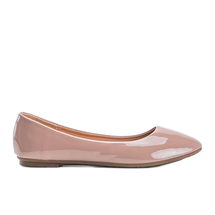 Ballerine India laccate beige