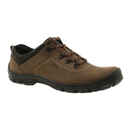 Kampol Scarpe da trekking da uomo 36 oliva verde