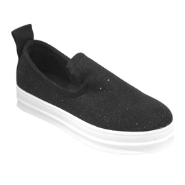 Sneakers Love Slip On SK73 Nere Slip-On nero