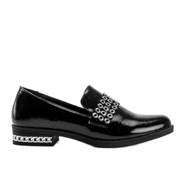 Scarpe laccate nere Jamie da donna nero