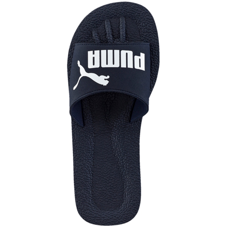 Pantofole Puma Purecat navy bianco 360262 02 bianca blu navy
