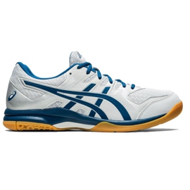 Asics Gel-Rocket 9 scarpe da pallavolo uomo grigio-blu navy 1071A030 020