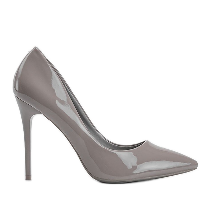 Décolleté grigie su tacco Madyson grigio