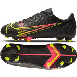 Nike Vapor 14 Academy FG / MG Jr CV0811 090 scarpe da calcio multicolore nero