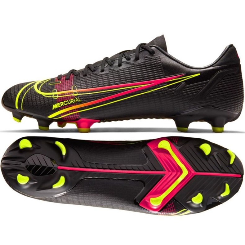 Nike Mercurial Vapor 14 Academy FG / MG M CU5691 090 scarpe da calcio multicolore nero