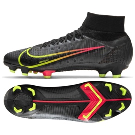 Nike Mercurial Superfly 8 Pro Fg M CV0961 090 scarpe da calcio multicolore nero