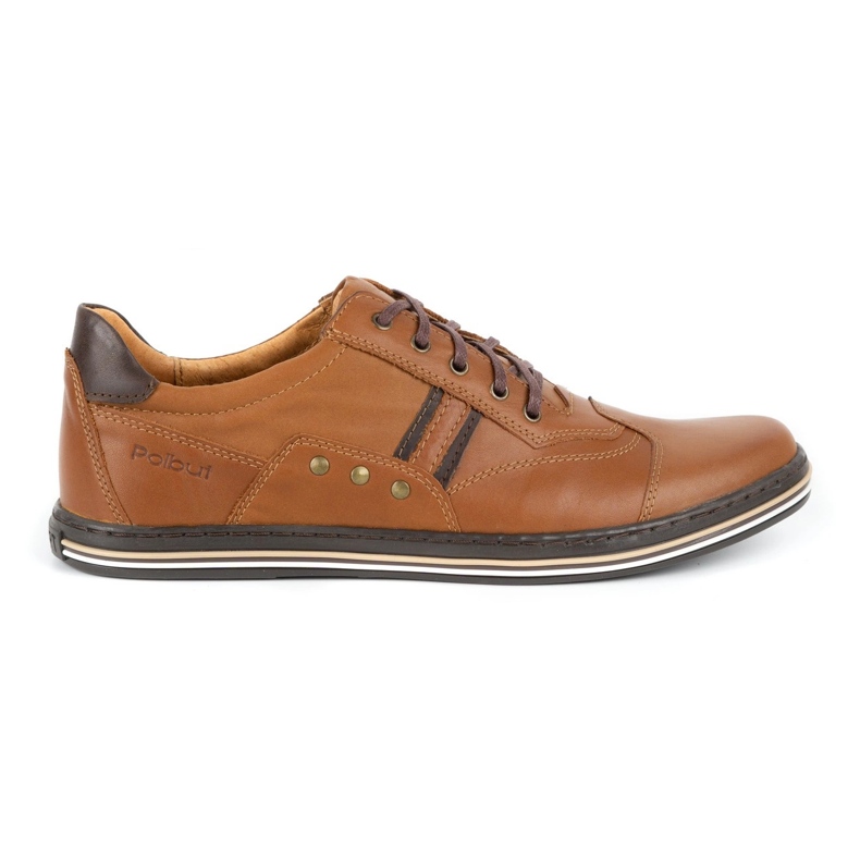 Polbut 1801L Axe Camel scarpe casual da uomo marrone