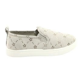 EVento Sneaker sportivi in ​​pelle scamosciata che scorrono 21dz26-3931 grigio