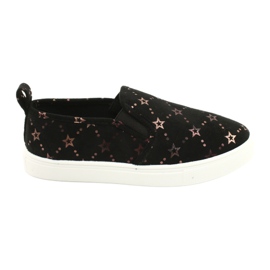 Evento Sneakers sportive slip-on in pelle scamosciata 21DZ26-3931 ['oro nero'] nero