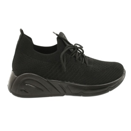 Evento 21TX02-3674 scarpe sportive slip-on nere nero