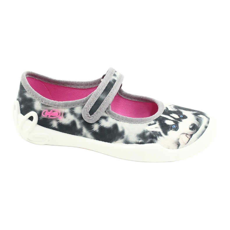 Scarpe per bambini Befado 114X440 bianca grigio