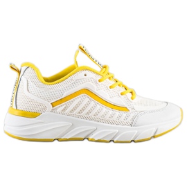 SHELOVET Scarpe da ginnastica classiche bianca