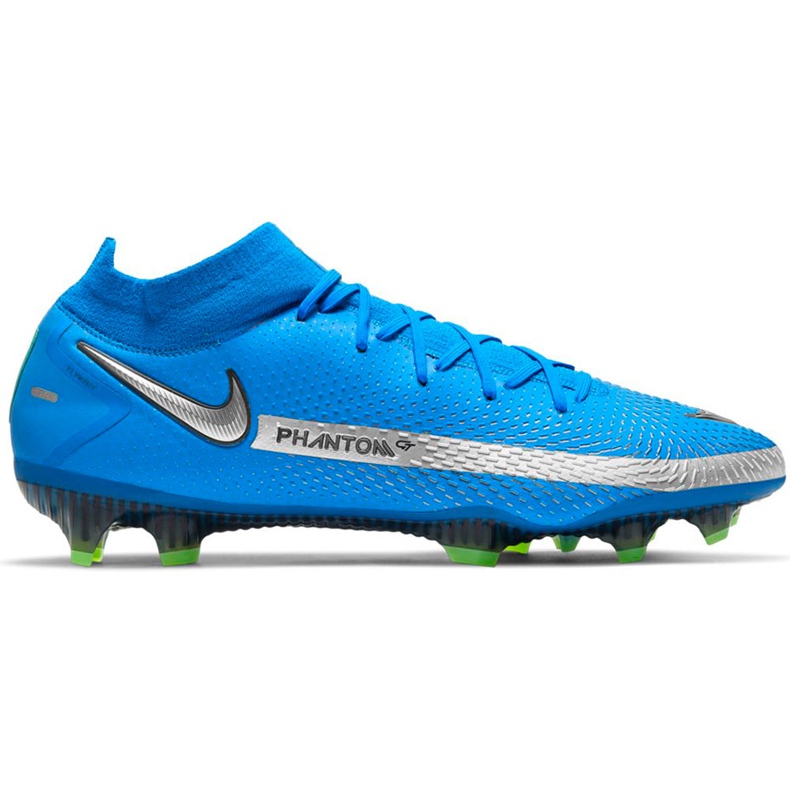 Scarpa da calcio Nike Phantom Gt Elite Dynamic Fit Fg CW6589 400 blu blu