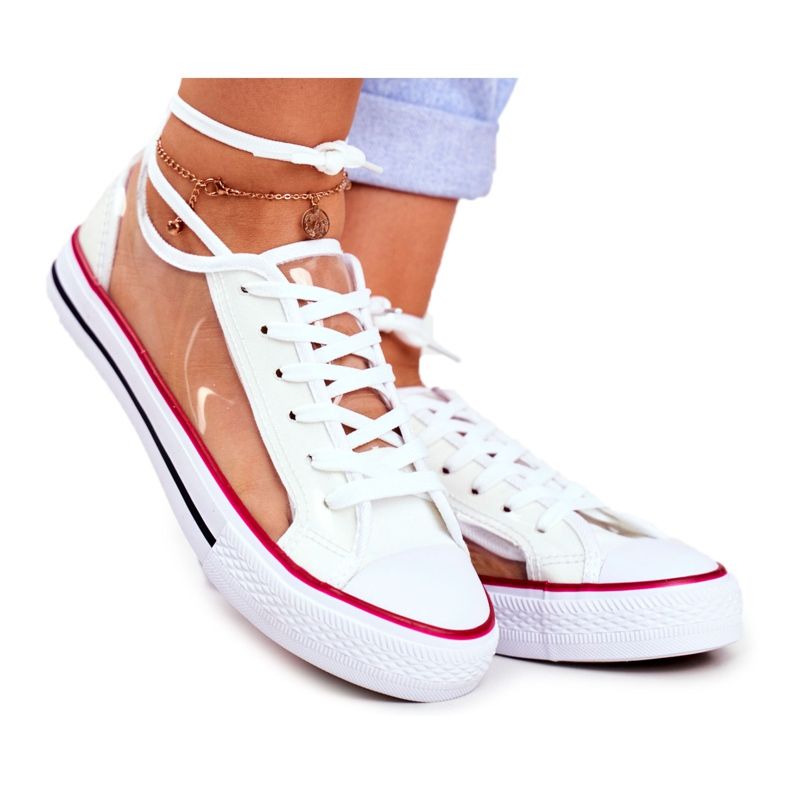 PS1 Sneakers Donna Bianco Trasparente Elements Grace incolore bianca