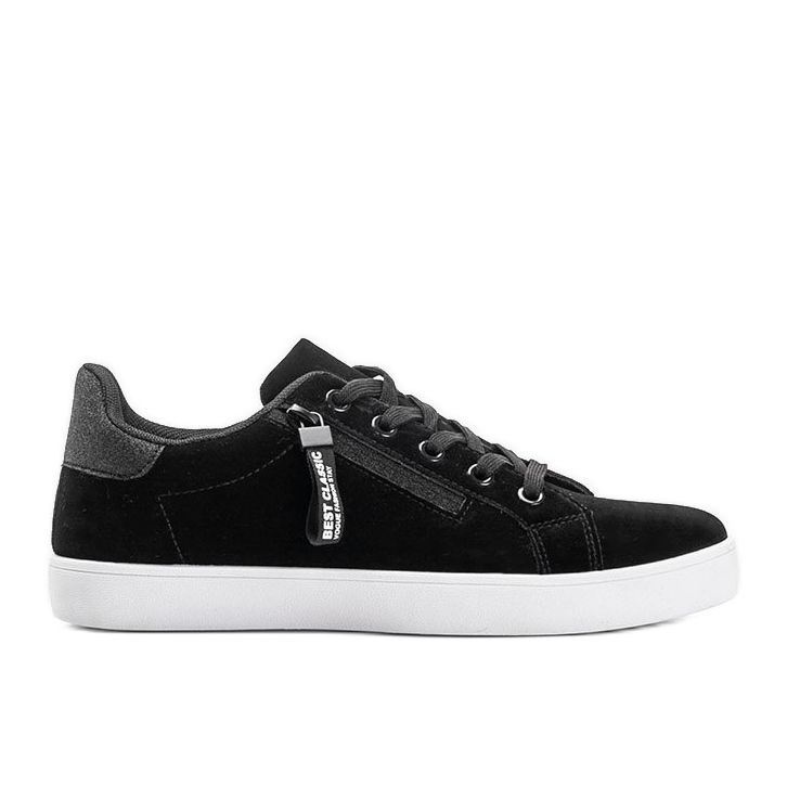 BM Scarpe da ginnastica nere Paisley nero