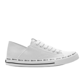 Sneaker Big Star Harley bianche traforate bianco