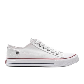 Big Star classiche sneakers bianche Elise bianco