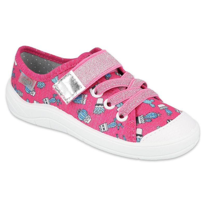 Scarpe per bambini Befado 251X167 rosa d'argento