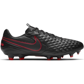 Nike Tiempo Legend 8 Pro Fg AT6133 060 scarpe da calcio nero nero