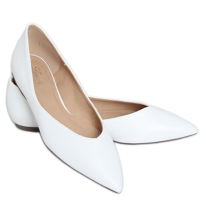 Ballerine da donna bianche MM-600 White bianca