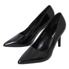 Tacchi alti da donna neri S-631 Black nero