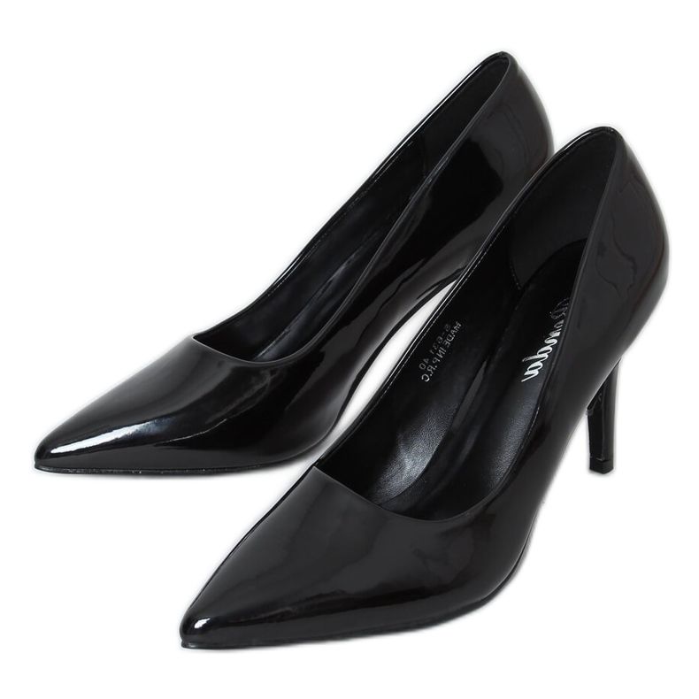 Tacchi alti da donna neri S-631 Black nero