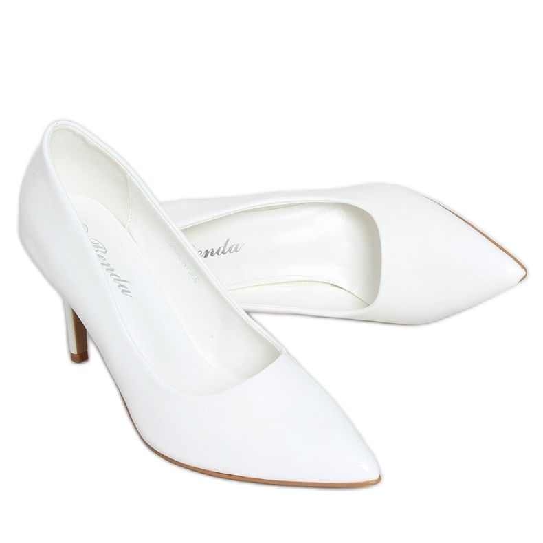 Tacchi alti da donna bianchi S-631 White bianca