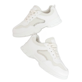 Beige 3157 Scarpe sportive beige