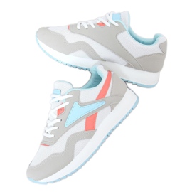 Scarpe sportive multicolori B0-517 Blu multicolore