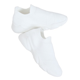 Bianco NB399 Calze bianche scarpe sportive