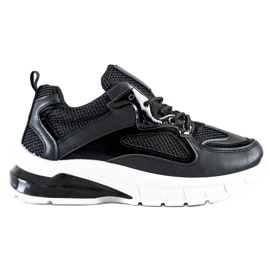 SHELOVET Sneakers nere sulla piattaforma nero