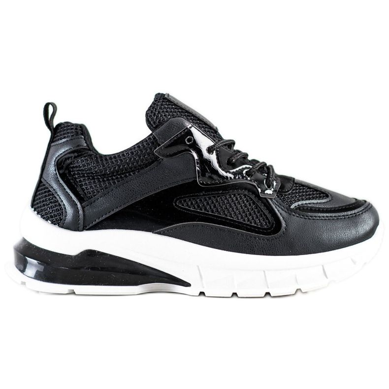 SHELOVET Sneakers nere sulla piattaforma nero