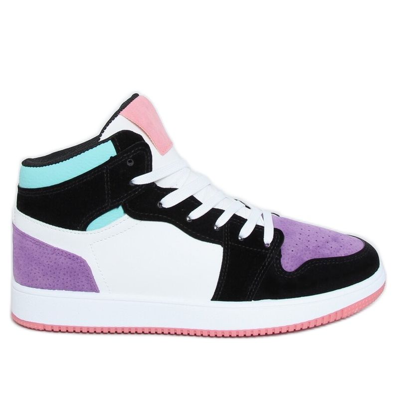 NB505 Sneakers alte viola multicolore