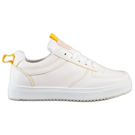 SHELOVET Fare sport con l'ecopelle bianco