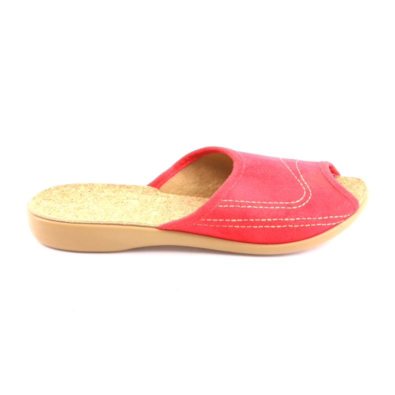 Befado scarpe da donna ciabatte 254d008 ciabatte rosso