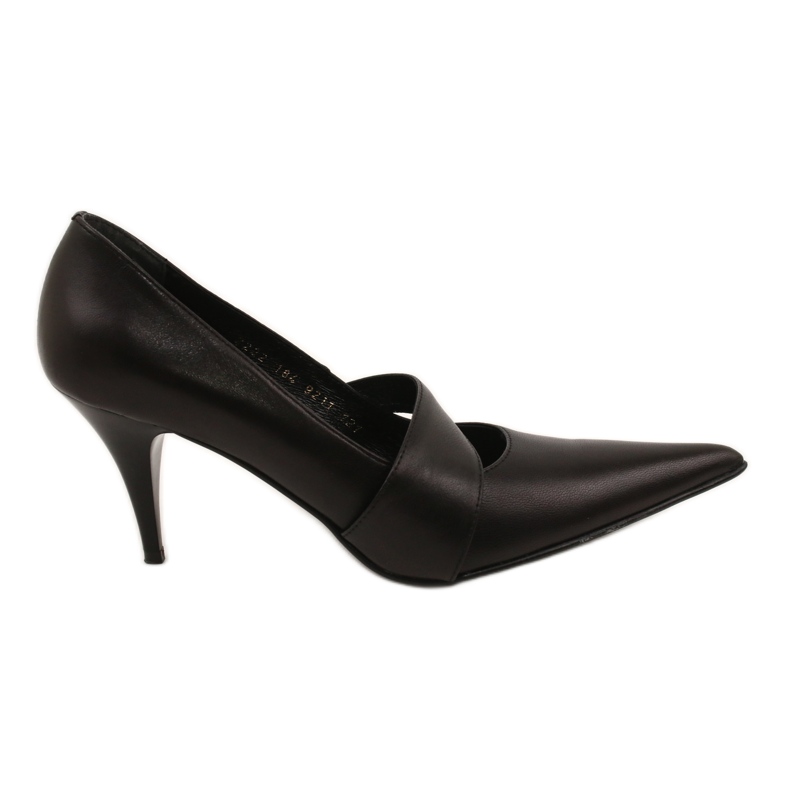 Décolleté Sala 9211 in pelle nero